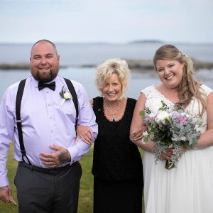 Connie with Sarah & Jason _ 6-10-19 Bailey Island